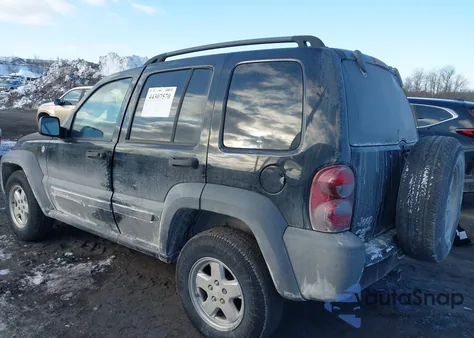 2007 Jeep Liberty Sport from USA, damaged, VIN 1J4GL48K77W537971